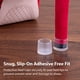 thumbnail image 2 of Tapones de tacón Heel Lovers Protectores, 5 pares, de goma transparente, sin cordones, 2 of 6
