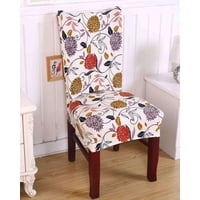 Todo Para El Hogar - Set De 6 Fundas Lisas Elasticadas De Sillas