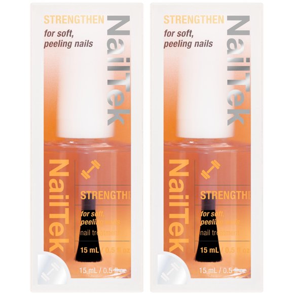 Fortalecedor Nail Tek Formula 2, 15 ml, paquete de 2