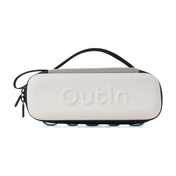 Estuche Protector OutIn Beige Arena con Carcasa Dura Portátil