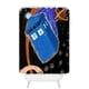 thumbnail image 1 of Cortina de ducha de Doctor Who Tardis con arte abstracto, juego de cortinas de baño con ganchos, tamaño 60 x 72 pulgadas, 1 of 3