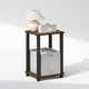 thumbnail image 4 of Mesita de noche Furinno Simplistic Compact Ámbar Pino/Negro, 4 of 6
