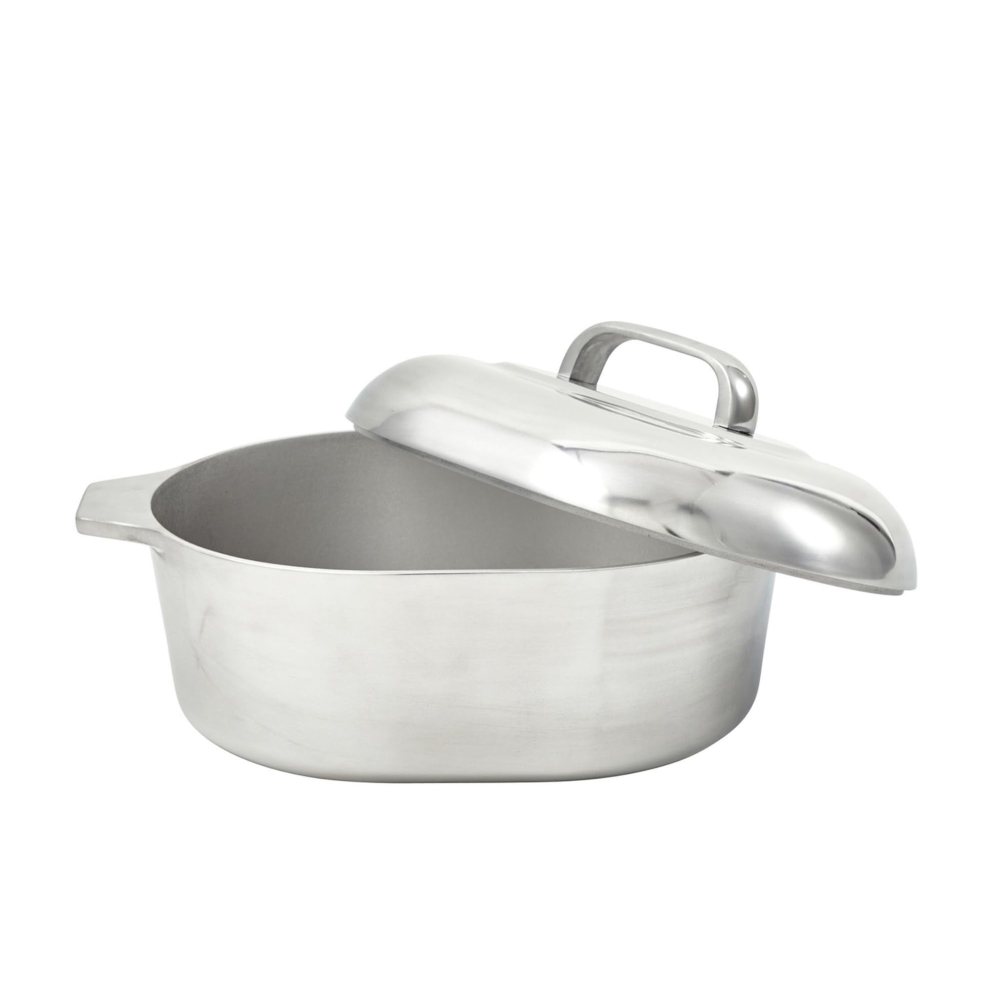 Tostador Imusa Cajun De Aluminio Fundido Ovalado De 33 Cm Con Tapa