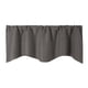 thumbnail image 5 of Cenefa De Color Sólido De Panel De Cortina Corto Para Ventanas De Cocina Gris Oscuro, 5 of 5