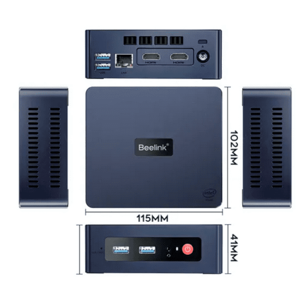 Beelink MINI S ミニPC N95 ベアボーン Beelink Mini S12 / 12 Pro、Alder Lake-N N95 / N100搭載 ミニPCの