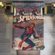 thumbnail image 1 of Comics Friendly Neighborhood Spider-Man 3 Piece Sets Full/Queen Size - Reversible Microfiber Quilts with 2 Shams Soft Lightweight Bedspread Coverlet Comforter for All Season Bed Sheets, 1 of 5