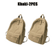 thumbnail image 1 of Waterproof Teenage Bookbag Nylon Rucksack Fashion Girl Backpack Women Shoulder Bag High School Schoolbag Black, 1 of 3