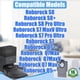 thumbnail image 2 of Paquete de 12 bolsas de polvo para Roborock Q5 Q5+ Q7 Q7+ Q7 Max Q7 Max+ S7 MaxV Ultra S8+ S8 Pro Ultra, 2 of 7