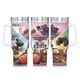 thumbnail image 1 of Cars: Aventuras Sobre Ruedas Vaso aislado de acero inoxidable con asa, diseño temático, regalo para familia, amigos y fans; incluye pajita y encaja en el portavasos estándar, 40 oz, 1 of 6