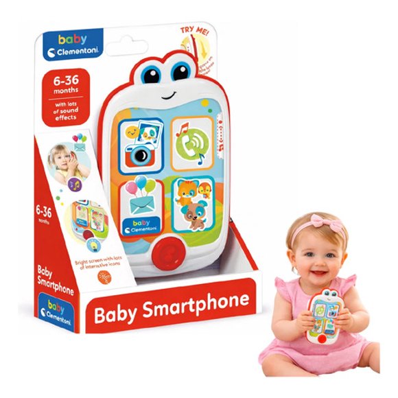 Teléfono Inteligente Juguete Bebé Sonidos Baby Clementoni