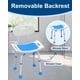 thumbnail image 5 of Silla de ducha HOMLAND Inside Shower con respaldo extraíble, 180 kg, 5 of 7