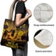 thumbnail image 3 of The Wild Robot Bolso de tela con estampado de lienzo para mujer, bolsa de compras reutilizable y estética, con cremallera interior, regalo para mujer,40*40cm., 3 of 6