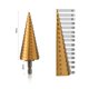 thumbnail image 2 of Juego de brocas escalonadas WORKPRO de 3 piezas con revestimiento de titanio HSS, 2 of 9