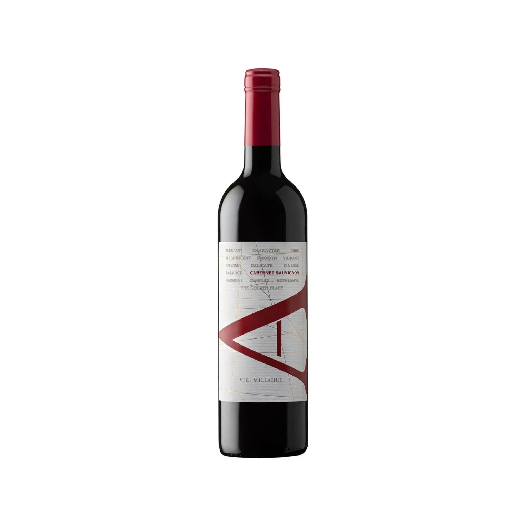 Vino Tinto Cabernet Sauvignon 14° Botella 750 ml Vik