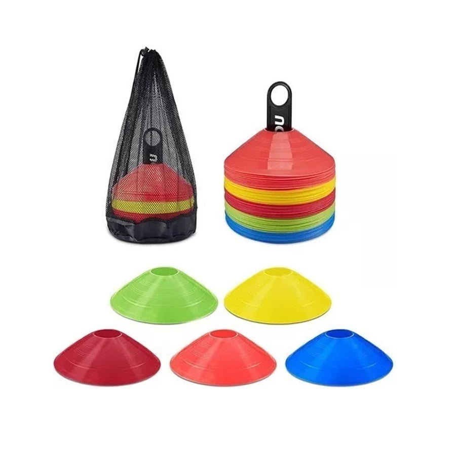 Auckland Outdoor - Pack 50 Conos Lenteja Entrenamiento Deportivo