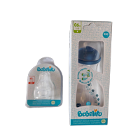 Babelito - Mamadera Angular 250Ml + Repuesto Niño