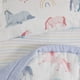 thumbnail image 4 of Juego de ropa de cama para niños pequeños, muselina de algodón con forma de unicornio, 3 piezas, 4 of 6