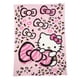 thumbnail image 3 of Manta Polar Hello Kitty Rosa Estampada Twin Full Poliaster, 3 of 3