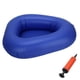 thumbnail image 2 of Inodoro para personas mayores postradas en cama, lavable, portátil, con inflado de aire, color azul, 2 of 8