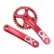 thumbnail image 1 of Manivela De Bicicleta 104BCD MTB Juego De Bielas Para Bicicletas De Carretera Manivela 34T Rojo, 1 of 5