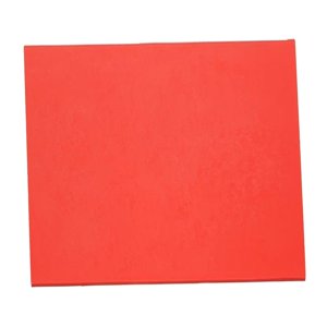 Magideal - Lámina De Caucho De Silicona Flexible Resistente Al Calor, Temperatura, Acabado , Rojo , Los 20X20Cm