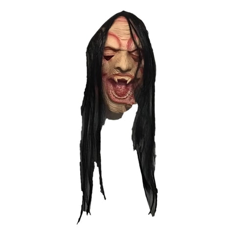 Dym - Máscara De Mujer Vieja De Halloween Realista Aterradora