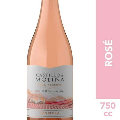 Vino Rosé Gran Reserva 13° Botella 750 Cc Castillo De Molina