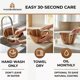 thumbnail image 5 of Ensaladera de Acacia Woodenhouse 30 cm Hecha a Mano 12", 5 of 9
