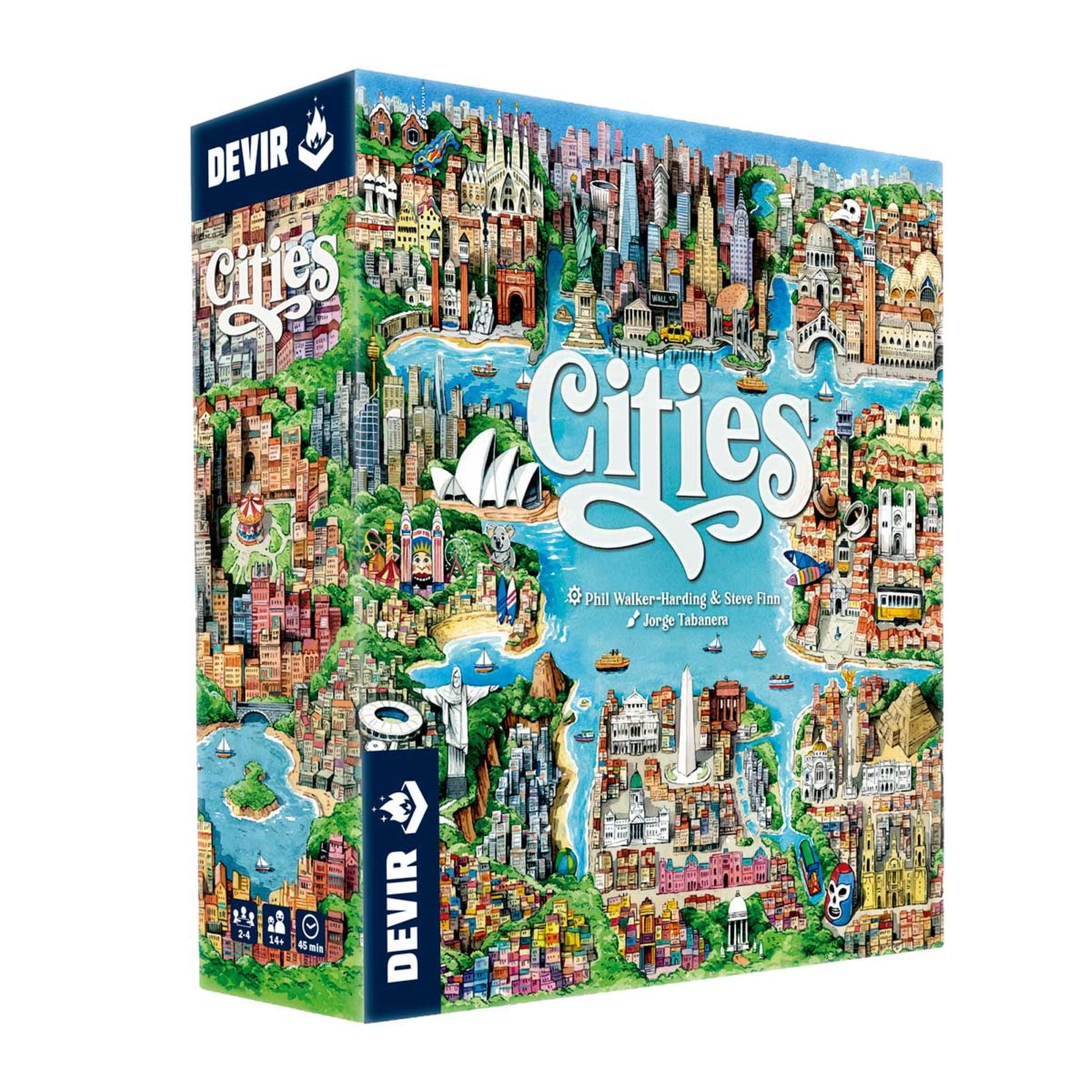Devir - Juego De Mesa Cities