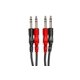 thumbnail image 3 of Cable de audio Hosa 4M Dual 1/4" TRS macho a macho, 3 of 6