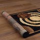 thumbnail image 4 of Alfombra Pasillo Kashan Negra 61x 213, 4 of 5
