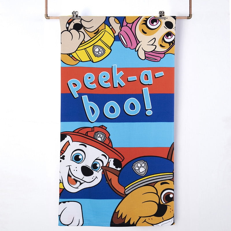 Paw Patrol Niño - Toalla Playa C/bolso 70x140+33x42 Paw Patrol Boo