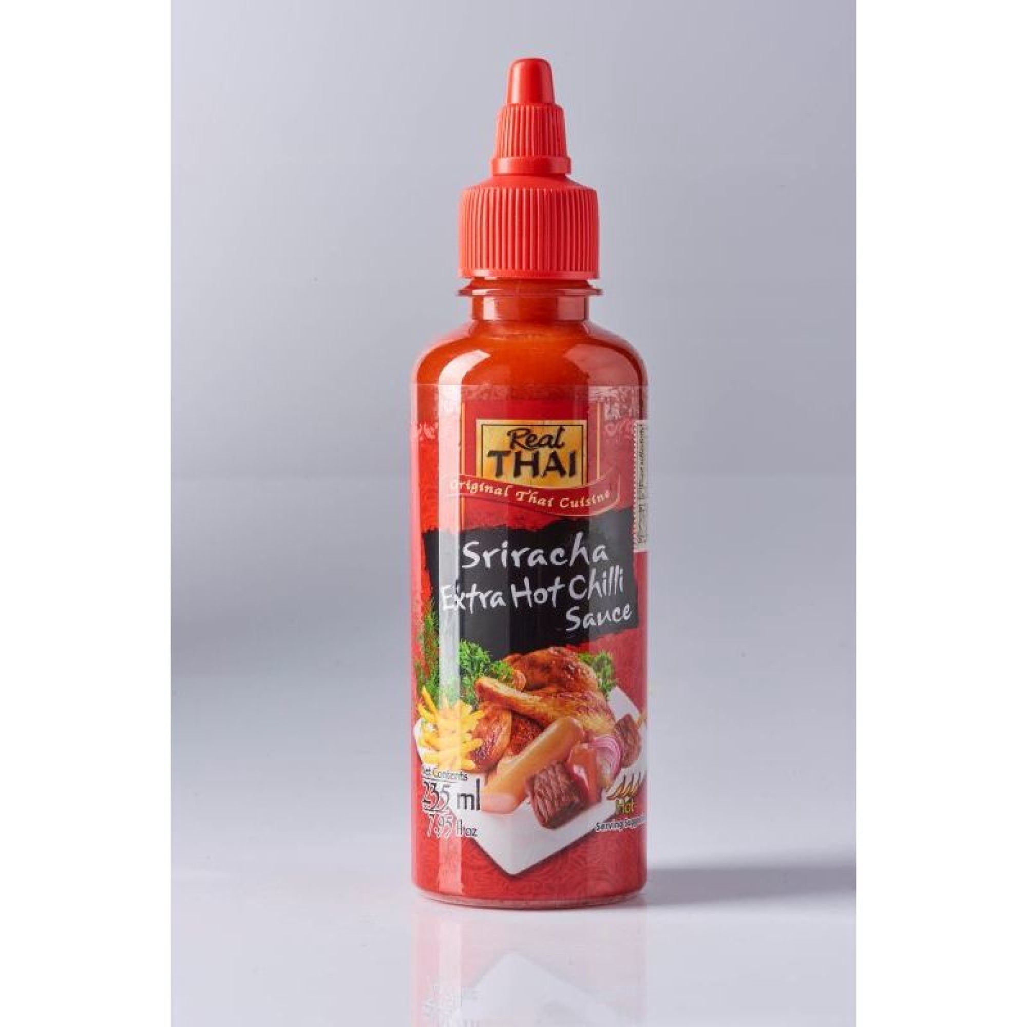 Sriracha Extra Hot Chilli Sauce 235 ml Real Thai