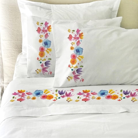 Tuyo Print - Juego De Sábanas 2Pl Jardín De Flores