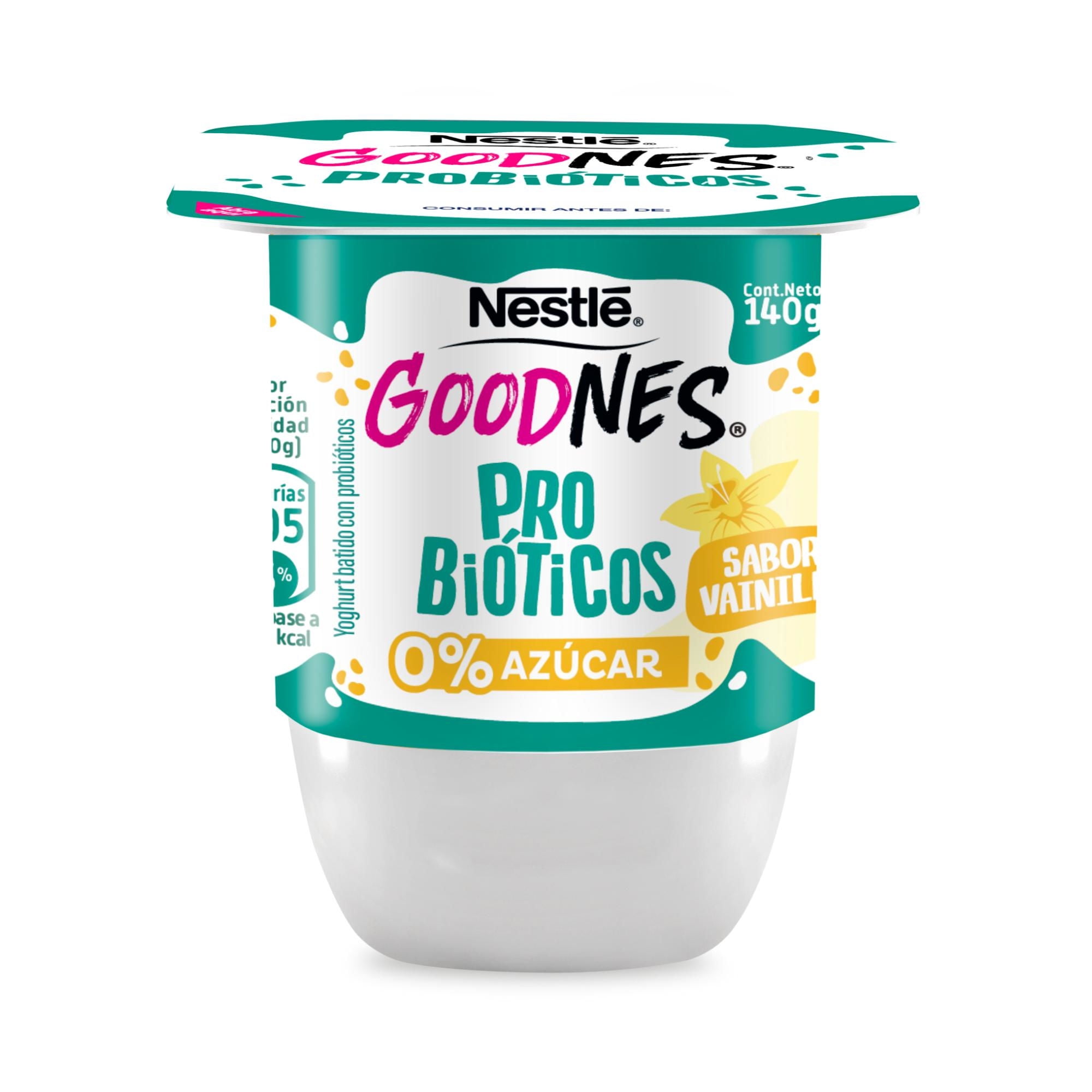 Yoghurt Goodnes Con Probióticos Sabor Vainilla Pote 140 g Nestlé