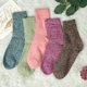 thumbnail image 4 of YSense 5 pares Mujeres Invierno Caliente Calcetines Grueso Tejido a punto Lana Acogedo Crew Socks Regalos, 4 of 6