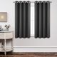 thumbnail image 1 of Cortinas opacas Joydeco con aislamiento térmico de 160 x 160 cm, 2 paneles, 1 of 9