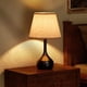 thumbnail image 3 of Lámpara de noche táctil, lámpara de mesa regulable de 3 vías para mesita de noche con pantalla de tela, lámpara de escritorio de 17.32 pulgadas para lectura, dormitorio, sala de estar,, 3 of 3