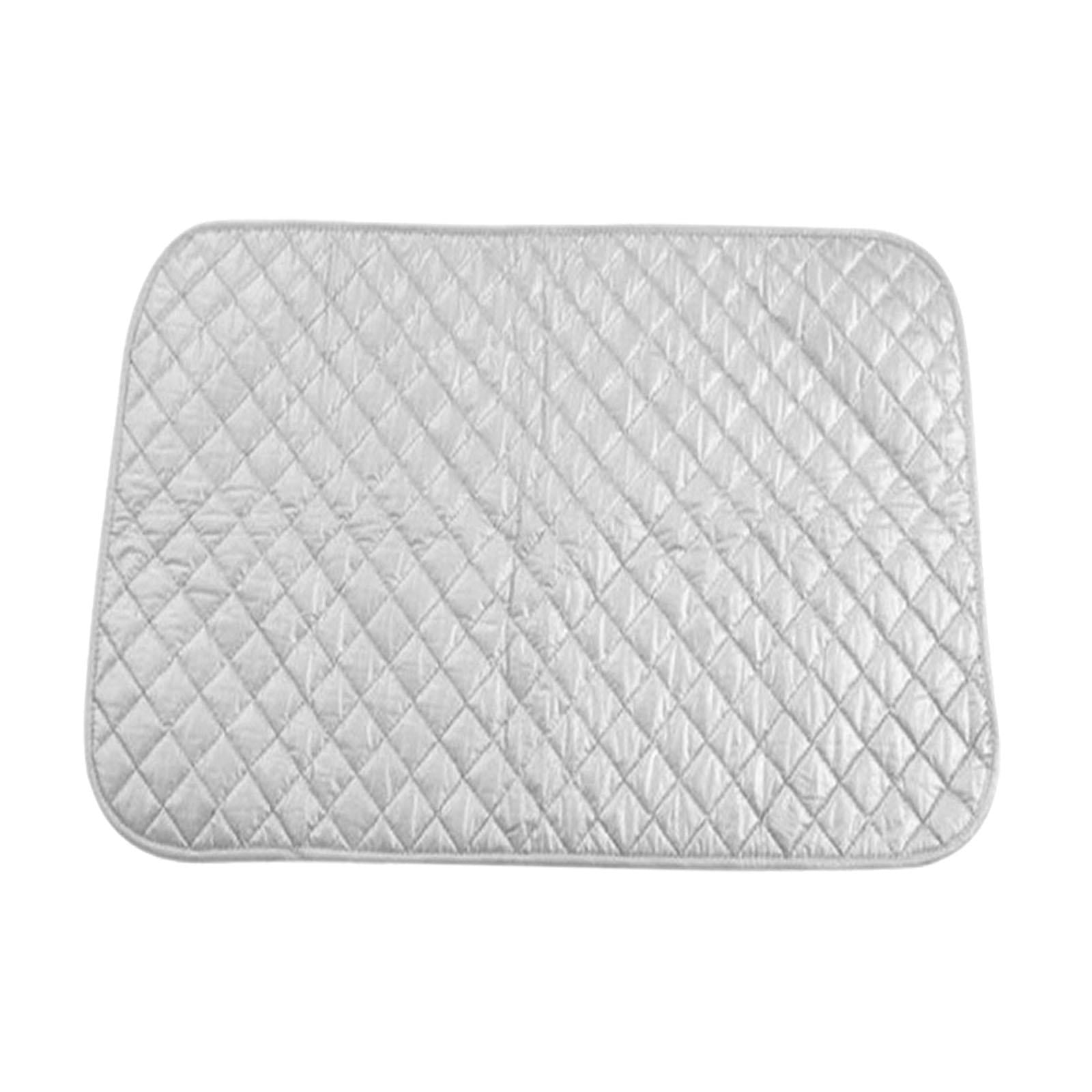 Magideal - Manta De Planchado, Almohadilla De Lavandería, Gruesa, Plegable, Antideslizante, Para Viajes, Plancha, Lavadora, Secadora, Almohadilla Resistente Al C 60cmx55cm