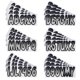 thumbnail image 2 of Kit de Calcomanías para Registro de Embarcaciones Hardline Products USA Serie 200 de 3", 2 of 4