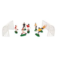 Bothyi - Fútbol Cake Toppers Accesorios Jugadores Para Baby Shower Hornear Cumpleaños A
