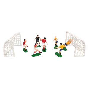 Bothyi - Fútbol Cake Toppers Accesorios Jugadores Para Baby Shower Hornear Cumpleaños A