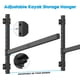 thumbnail image 5 of Soporte de Kayak YAJONUE de Alta Resistencia con Montaje de Pared Ajustable, 5 of 8