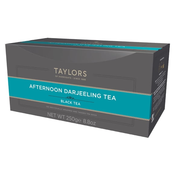 Tea Taylors of Harrogate Afternoon Darjeeling, 100 bolsitas