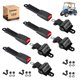 thumbnail image 1 of Kit universal de cinturones de seguridad 9.99WORLD MALL 42" (2 unidades) certificado DOT, 1 of 9