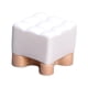 thumbnail image 1 of Modelo De Taburete De Casa De Mu?ecas, Escritorio De Casa De Mu?ecas En Miniatura Para Estudio, Silla Peque?a De Color Caqui, 1 of 5