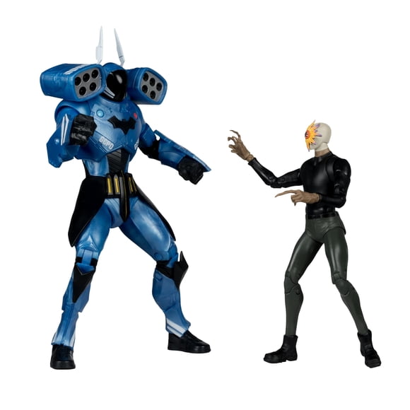 DC Multiverse Rookie y Mister Bloom Mega Figura y Figura de Acción 7in Paquete de 2 Etiqueta Dorada McFarlane Toys