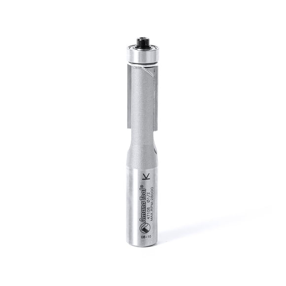 Broca fresadora con punta de carburo empotrado Amana Tool 47108