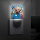 thumbnail image 4 of El Bebé Jefazo 3 Luz nocturna LED con sensor de anochecer a amanecer para dormitorio, baño, pasillo, escaleras - Lámpara LED nocturna de enchufe, 0.5W - 1 pieza, 4 of 6