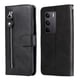 thumbnail image 1 of Funda con Cremallera para OPPO A5 4G/5G, Carcasa Cartera de Cuero PU con Soporte y Tarjetero, 1 of 5